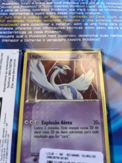 Pokemon EX Theme Deck Lugia + Ho-Oh Sealed Portuguese 2004 Vintage TCG Bundle - Image 5