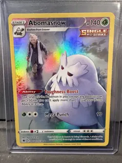 Abomasnow TG01/TG30 Pokemon TCG Astral Radiance Ultra Rare Holo Single Strike - Image 1
