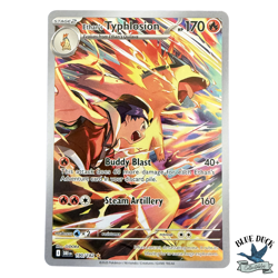 Pokemon TCG Ethan's Typhlosion 190/182 SV10 Destined Rivals Illus. Holo - Image 1