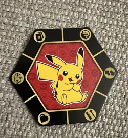 2023 McDonalds Happy Kids Meal Pokemon Toy Pikachu Match Battle Flip Coin - Image 1