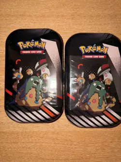 2x Pokemon Scarlet & Violet Black Bolt / White Flare Mini Tins | NEW SEALED - Image 1