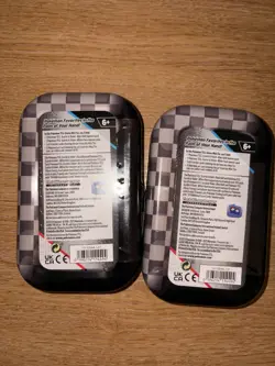 2x Pokemon Scarlet & Violet Black Bolt / White Flare Mini Tins | NEW SEALED - Image 2