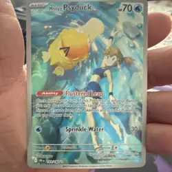 Misty's Psyduck 193/182 Sv10 Destined Rivals Illustration Rare Holo Pokemon TCG - Image 2