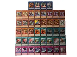 YUGIOH Rokket Dragon Deck Link Complete 44 Cards - Image 1