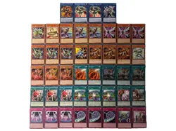 YUGIOH Rokket Dragon Deck Link Complete 44 Cards - Image 3