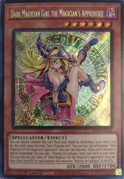 Yu-Gi-Oh TCG - Dark Magician Girl the Magician's Apprentice ALIN-EN004 Near Mint - Image 1