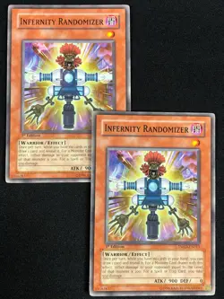 YUGIOH INFERNITY RANDOMIZER TSHD-EN013 1ST COMMON X2 (NM) - Image 1