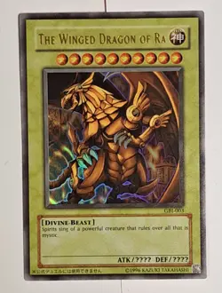 Yu-Gi-Oh! God Cards Set GBI 001 002 003 Slifer Sky Dragon Winged Ra Obelisk - Image 5