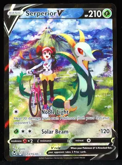 Serperior V #TG13/TG30 Silver Tempest Mint Pokemon Card - Image 1