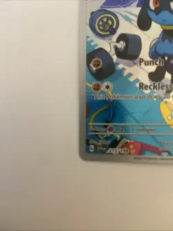 Pokemon TCG Riolu Illustration Rare Card #215/198 Scarlet & Violet - Image 4