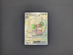 Pokemon TCG Whimsicott EX Full Art Holo White Flare Ultra Rare Card 157/086 Mint - Image 1