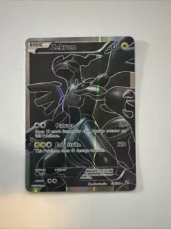 Zekrom 114/114 Black & White Base Full Art Holo Rare Pokemon Card LP+ - Image 1