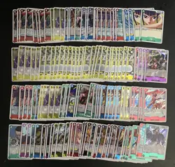One Piece Japanese Rare Foil Bulk Card Lot (500) Rares , Foils Only - Image 1