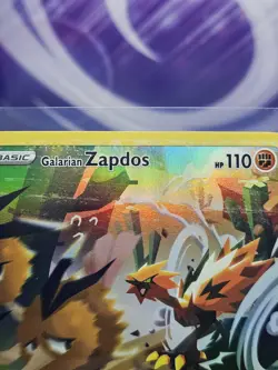 Galarian Zapdos SWSH283 SWSH: Sword & Shield Promo Cards Holo LP - Image 3