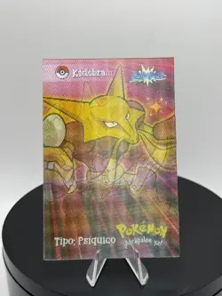 CARD 3D POKEMON KANTO Abra Kadabra Alakazam 2024 PERU Edition TCG Lenticular - Image 1