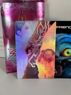 McDonald's Kpop Demon Hunters Photo Card - Rumi & Jinu - Holographic Ultra RARE - Image 2