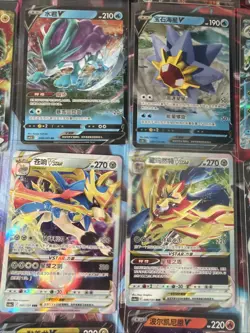 Pokemon 16 Card Lot nm V Max Mega Amazing Ex HOLO Rare Hits Only C49 - Image 2