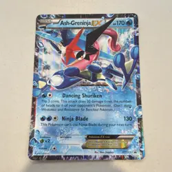 The Pokemon Company Ash-Greninja EX Promo Jumbo Oversized Holo Card XY133 170HP - Image 1