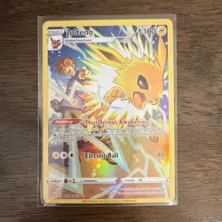 Pokemon TCG Jolteon Ultra Rare Full Art Holo Card TG04/TG30 Brilliant Stars - Image 1