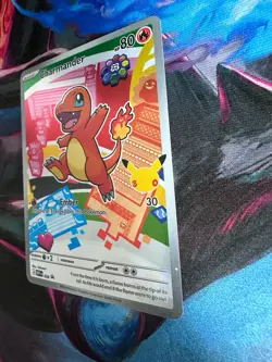 Pokemon Charmander 038/MEP Basic Holo Stamped Flame Card 80HP - Image 2
