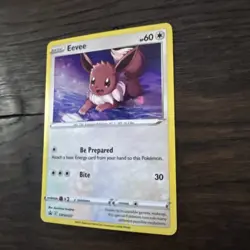 Eevee - SWSH127 - Pokemon Sword & Shield Promo Ultra Rare Holo Card NM - Image 2