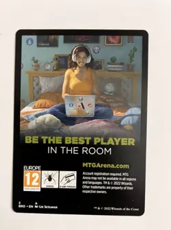 MTG Best PlayerMobile Arena BRO Insert Promo Card Magic The Gathering # 2 / 4 - Image 1