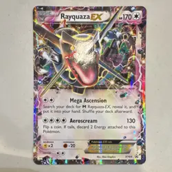 The Pokemon Company Rayquaza EX Promo Full Art Holo Card XY69 jumbo 1 - Image 1