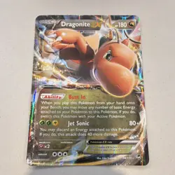 The Pokemon Company Dragonite EX Promo Jumbo Holo Card 074/111 180 HP Basic 2 - Image 1