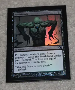 Reanimate FOIL Premium Deck Series: Graveborn NM Uncommon MTG CARD - Image 1