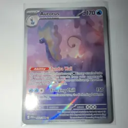 Pokemon Aurorus Holo Rare Card 092/088 Stage 2 170HP Ancient English TCG - Image 1