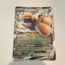 The Pokemon Company Dragonite EX Jumbo Promo Holo Card 074/111 180HP Basic 1 - Image 1