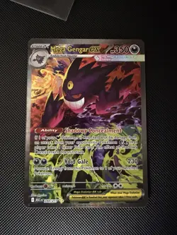 Mega Gengar EX 284/217 Full Art Foil Rare 350 HP 230 Attack Pokemon TCG Card - Image 1