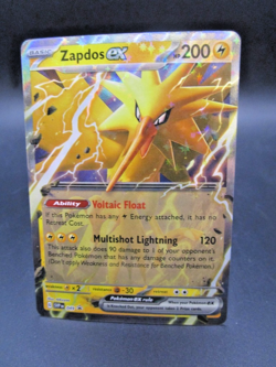 Pokemon 151 - Zapdos ex (SVP 049) Black Star Promo Card - NM - Image 1