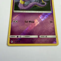 Pokemon TCG Ekans 26/68 Hidden Fates Reverse Holo Card LP / NM - Image 2