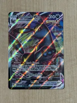 Pokemon TCG Umbreon VMAX Holo Ultra Rare Card Evolving Skies 095/203 - Image 1
