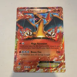 The Pokemon Company Charizard EX Promo Jumbo Oversized Holo Card XY17 180 HP - Image 1