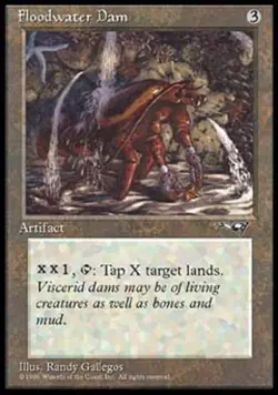 Floodwater Dam - Medium Play MTG Alliances - Image 1