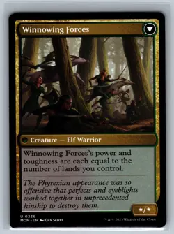 Magic MTG March of the Machine Invasion of Lorwyn / Winnowing Forces #0236 TCG - Image 2