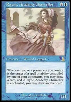 Rayne, Academy Chancellor - Medium Play MTG Urza's Destiny - Image 1