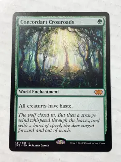 1x Concordant Crossroads, English Double Masters 2022 MTG Magic - Image 1