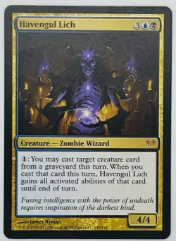 MTG Havengul Lich Dark Ascension Regular - Image 1