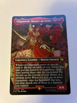 Gilgamesh, Master-at-Arms (Borderless) - Rare 0338 - Final Fantasy MTG (NM) - Image 1