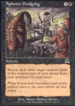 Aphetto Dredging -Foil Medium Play MTG Onslaught - Image 1