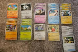 Pokemon TCG Twilight Masquerade Bulk Bundle NO Duplicates - Image 1