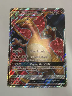 Charizard GX Oversized Jumbo Promo Full Art Holo SM60 2017 Pokemon - Image 2