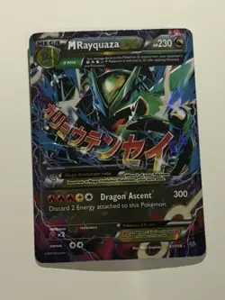 M Rayquaza EX 61/108 Full Art Holo Roaring Skies 2015 Pokemon - Image 2
