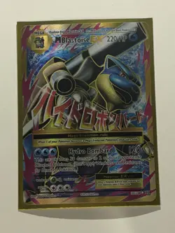 M Blastoise EX 102/108 Holo Full Art Evolutions 2016 Pokemon - Image 2