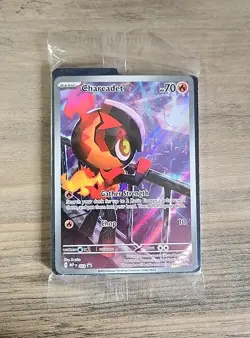 Pokemon TCG Charcadet 022 Black Star Promo Phantasmal Flames ETB SEALED - Image 1