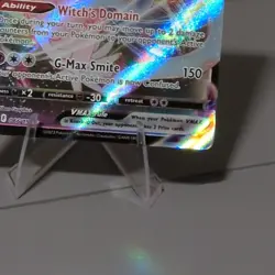 Pokemon Hatterene VMAX Ultra Rare Crown Zenith Full Art Holo 066/159 320 HP - Image 4