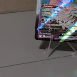 Pokemon Hatterene VMAX Ultra Rare Crown Zenith Full Art Holo 066/159 320 HP - Image 5